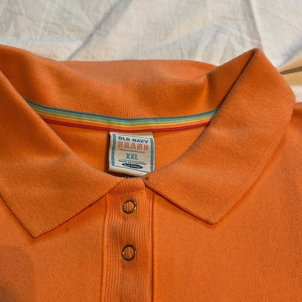 Girls Old Navy Orange Polo